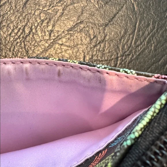 Coach Multicolor C Signature Wristlet, EUC - Picture 7 of 11